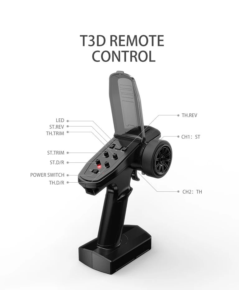 HYPER GO MJX 14207 14208 1/14 RC Car 41-53km/h Brushless 2.4G Remote Control 4WD Off-road High Speed RC Car Truck Hobby Toy Ai-TechWorld 
