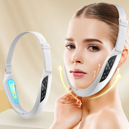 Electric V Face Lifting Beauty Device 6 Modes 8 Levels EMS Micro-current Firming Facial Massager Double Chin Removal Skin Care Ai-TechWorld 