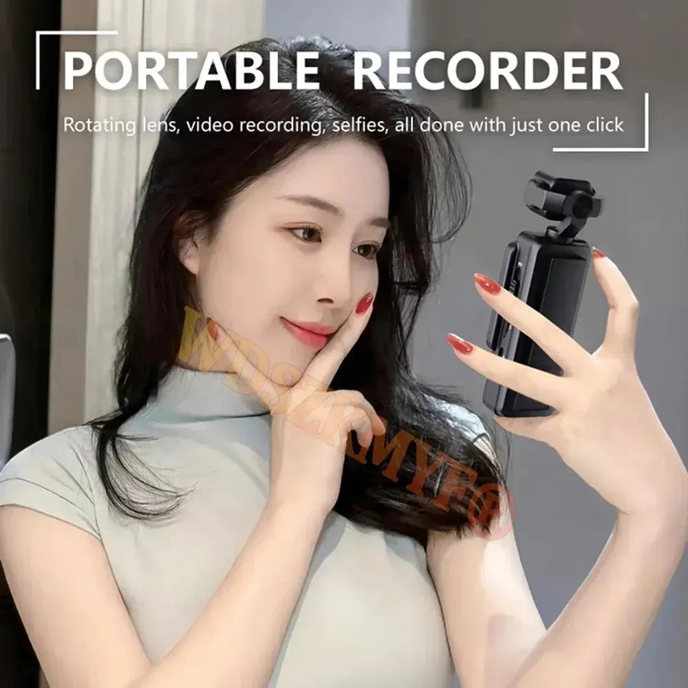 1080P Handheld Sports Pocket Camera HD Display 180° Rotatable WiFi Wireless Video Recorder Built-in Fill Light Motion Camera Ai-TechWorld 