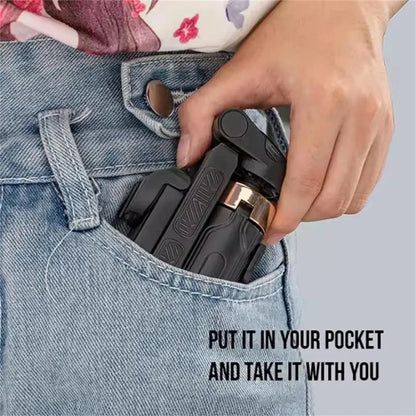 2025 new Selfie Stick Tripod with Wireless Bluetooth Remote, Portables Foldable Stand for iPhone Smartphone Vlog Shooting Record Ai-TechWorld 