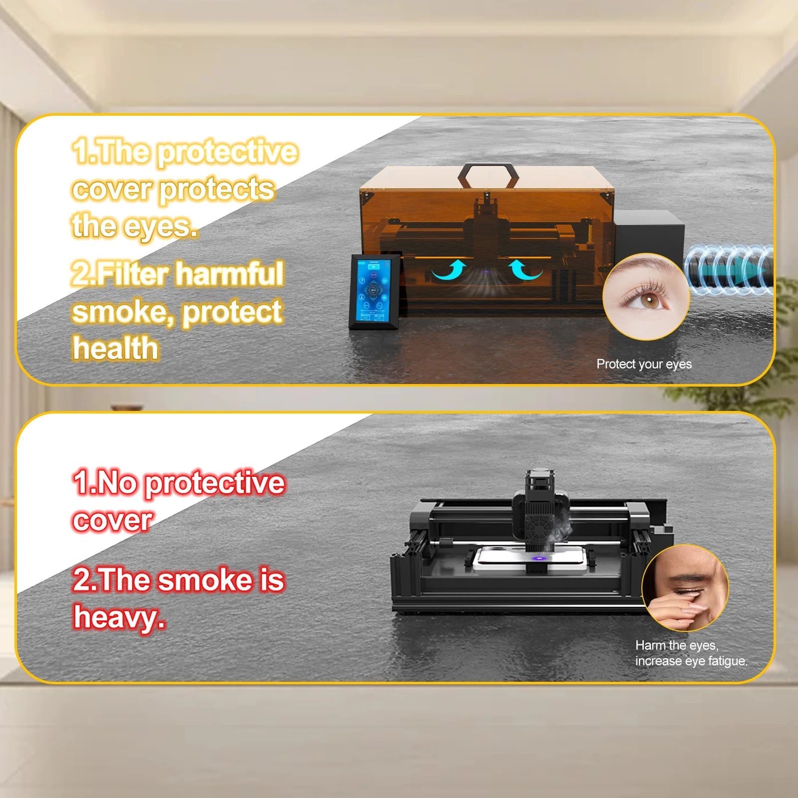 Back Glass Laser for iPhone 8-17 Series, Glue Removal Laser Engraving Seperator, w/Air Purifier&Cell Phone Repair Tool Ai-TechWorld 