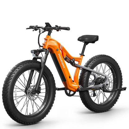 PUCKIPUPPY Labrador pro Electric Bike 1350W Peak 48V 20AH Battery Ebike 26" Fat Tire Electric Mountain Bike 2-Year Warranty Ai-TechWorld 