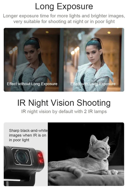 5K 30FPS 4K 60FPS Digital Video Camera, 3.5" Touch Screen,Vlogging Ai-TechWorld 