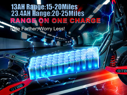 Arwibon GT06 1200W Foldable E-Scooter for Adults -Max Speed 30MPH, 48V 13AH/23.4AH, 11"Off-Road Tires | US Stock, Factory Direct Ai-TechWorld 