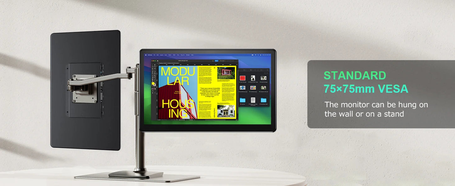 UPERFECT 15.6 Portable Monitors 1080P Touch screen Gaming displays 60Hz IPS monitors For PS5/4/3 Switch Laptop PC Mac Xbox Ai-TechWorld 