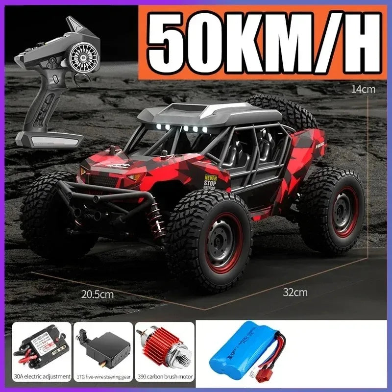 SCY 16106 PRO RC Car 70KM/H 1/16 4WD Off-Road Drift Brushless Electric High Speed Remote Control Vehicle Children Toy Crawler Ai-TechWorld 