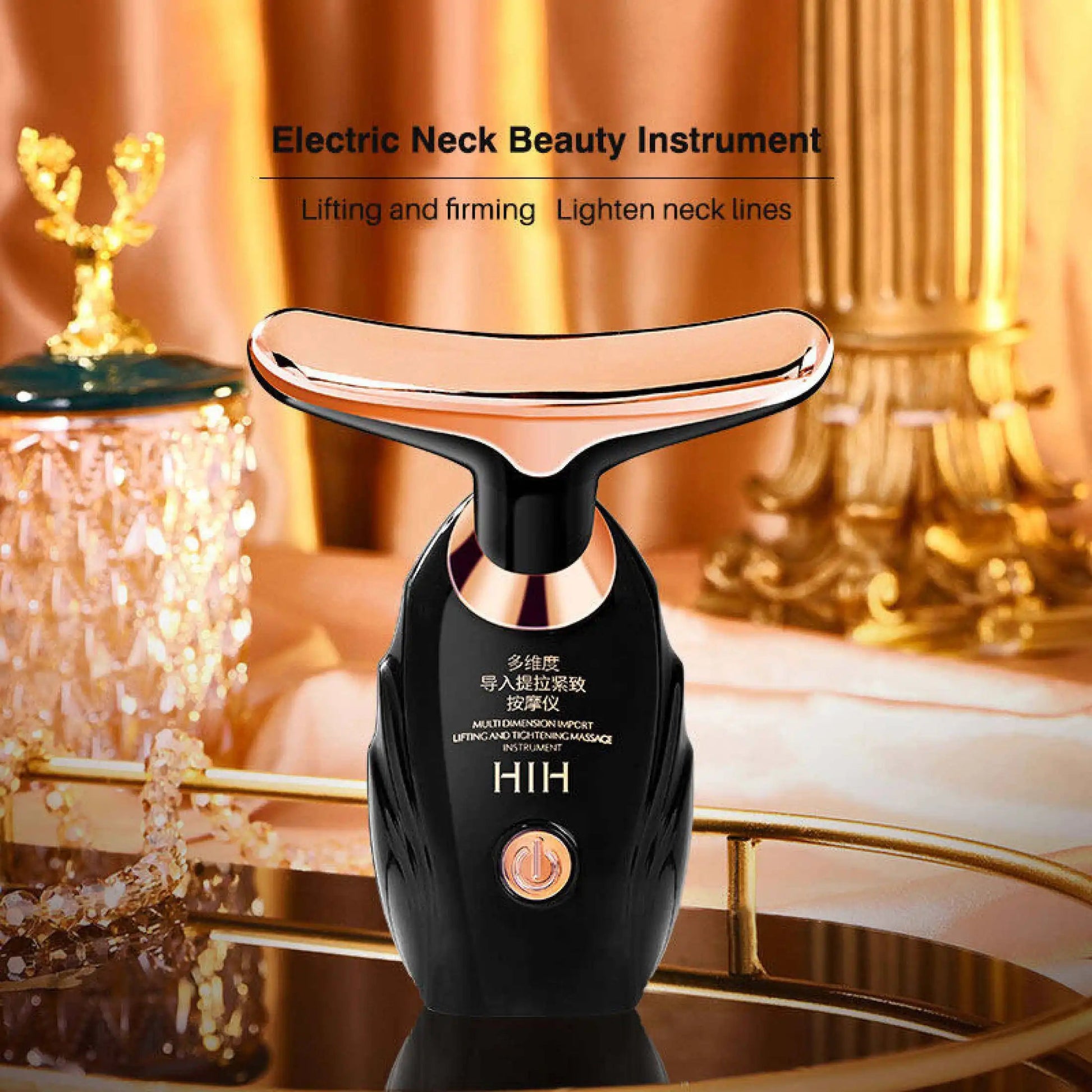 Face Lifting Device Neck Facial Eye Massage Introducer Microcurrent Skin Rejuvenation Anti Aging Beauty Device Face Massager Ai-TechWorld 