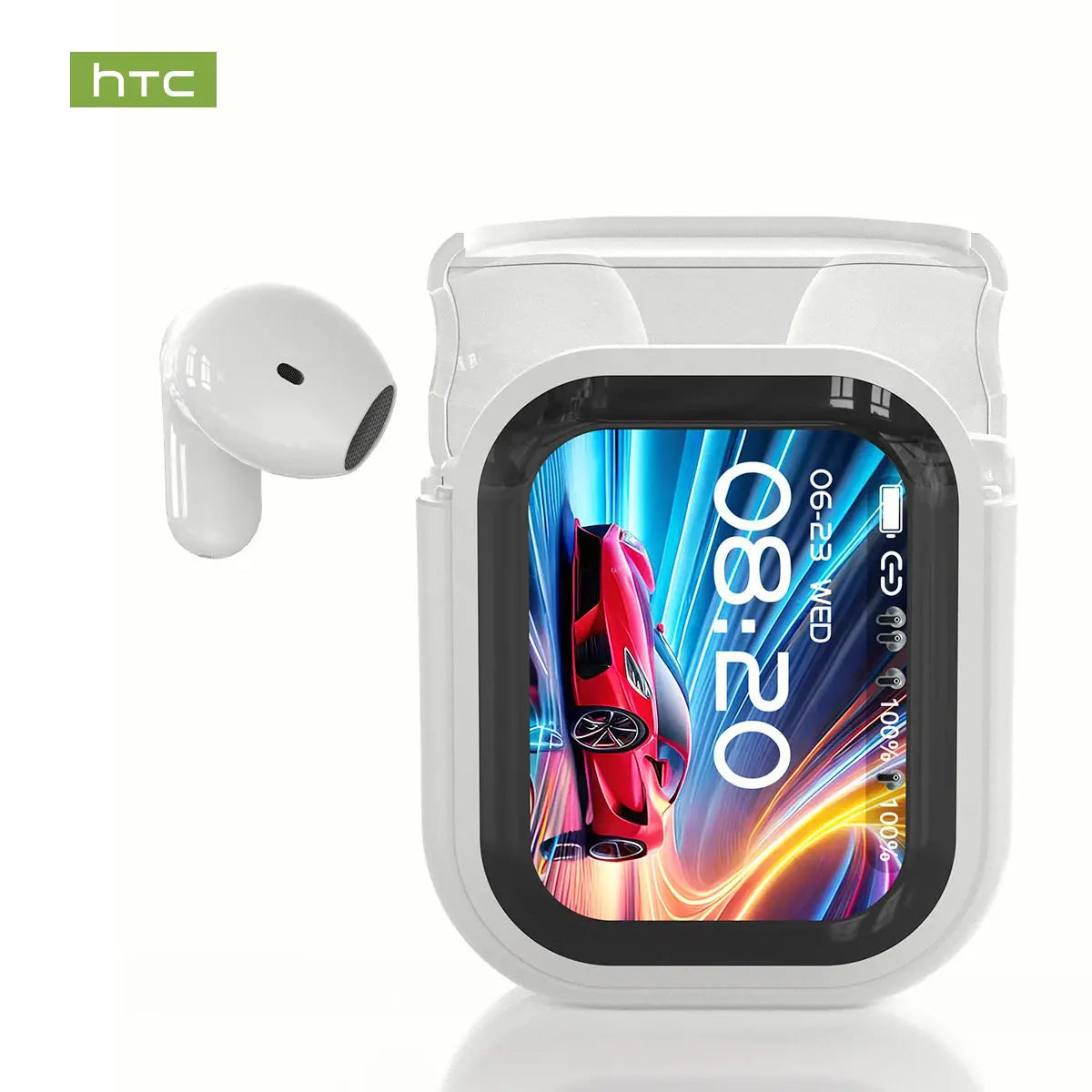 Translator HTC NE20 New Bluetooth 6.0 Wireless Headphones Translation Ai-TechWorld 