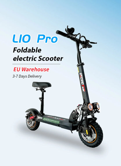 EU USA Warehouse Adult Electric Scooter 48v 13ah 16Ah Escooter Kick Scooter Lightweight Long Range 35-55km Scooters 800w Ai-TechWorld 