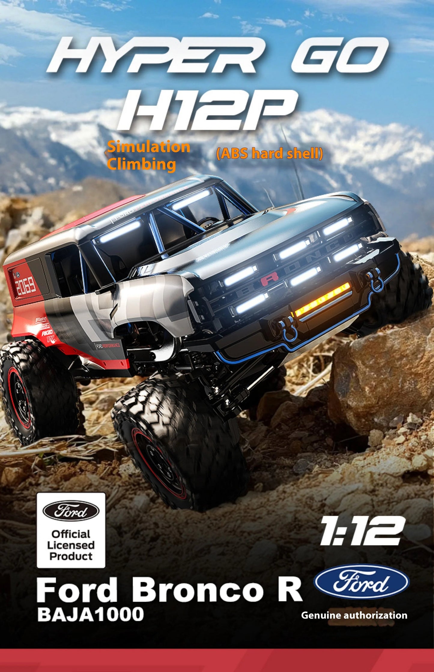 New MJX 10208 Small Monster 1/10 Hypergo 2.4G Brushless High Speed RC Professional Adult Off road Remote Control Vehicle RC Cars Ai-TechWorld 