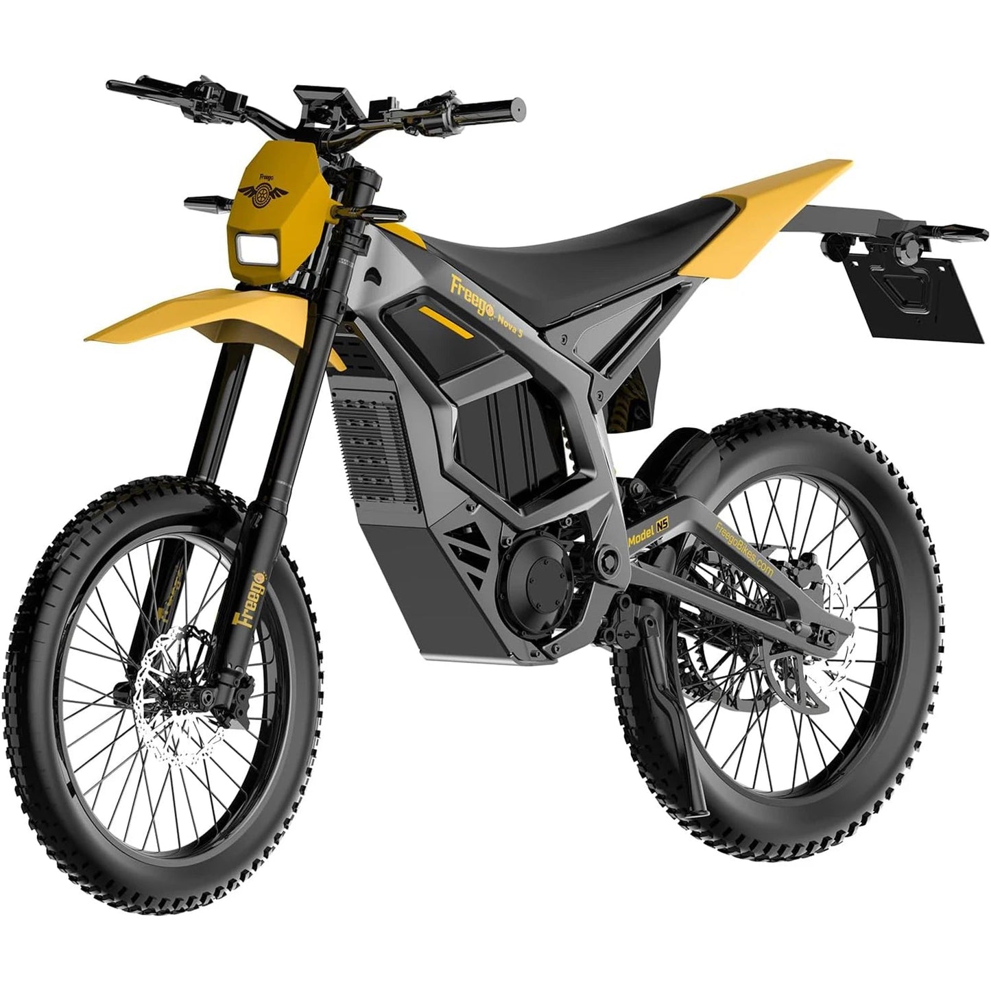 NEW Electric Dirt Bike Mid-Drive Motor 72V/40AH/8000W(Peak) 53MPH Electric Motorcycle Bike 380N.m Fast Charging Off-Road Bike Ai-TechWorld 