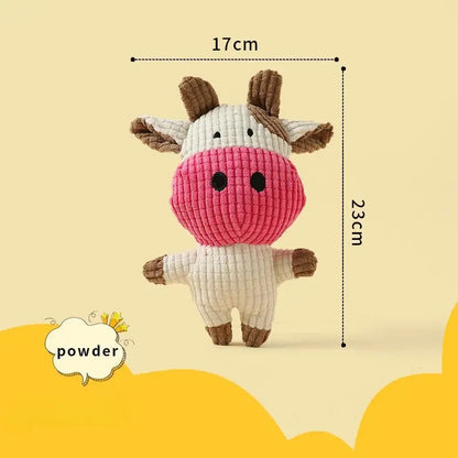 Plush Companion Sleeping Duck Dog Toys for Small Large Dogs Bite Resistant Teeth Grinding Sound Relief Duck Sound Toy Ai-TechWorld 