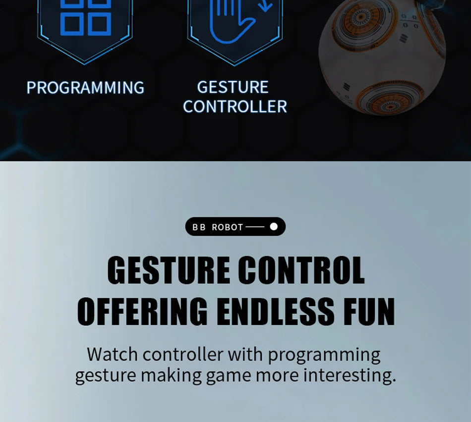 RC Robot 2.4G Radio Remote Control With Sound Watch Gesture Induction Sensor Intelligent Robot Car Model Kid Electronic Toy Gift Ai-TechWorld 