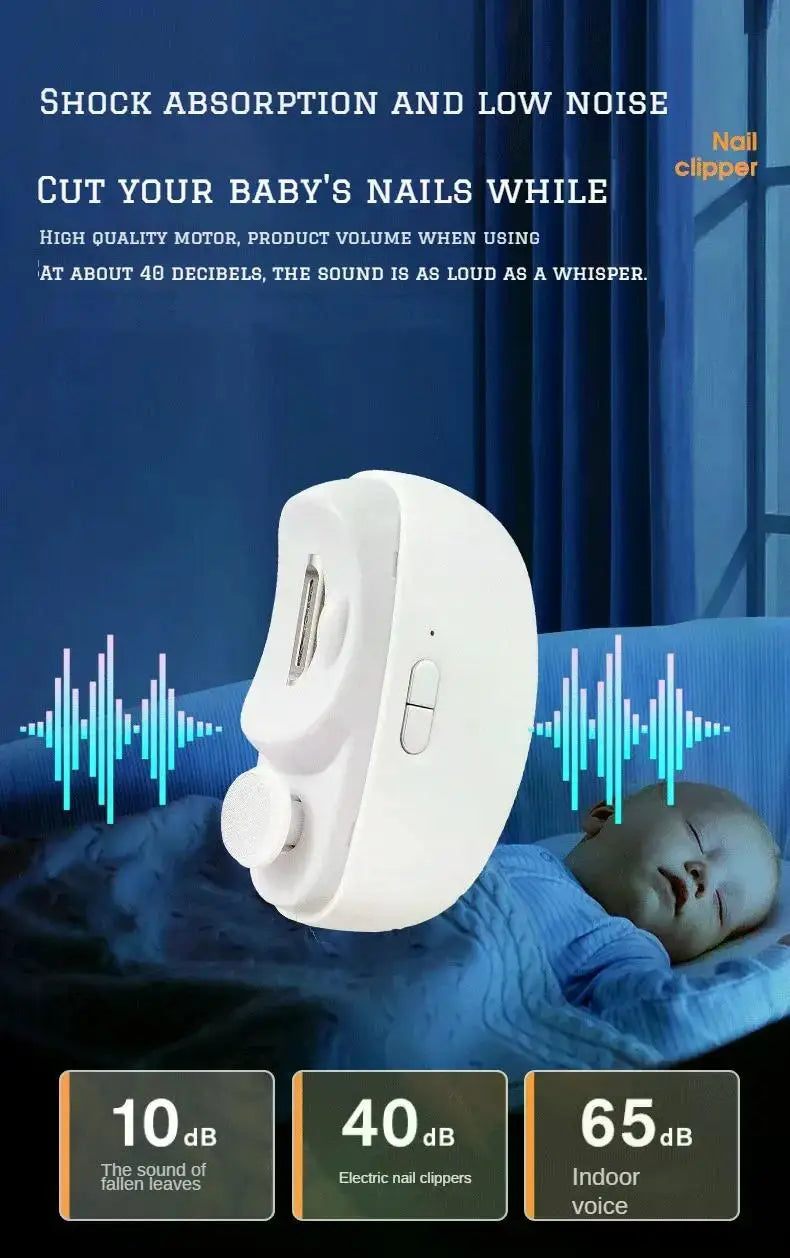 1 Pcs Electric Automatic Nail Clipper Manicure Nail Trimmer For Adult Ai-TechWorld 