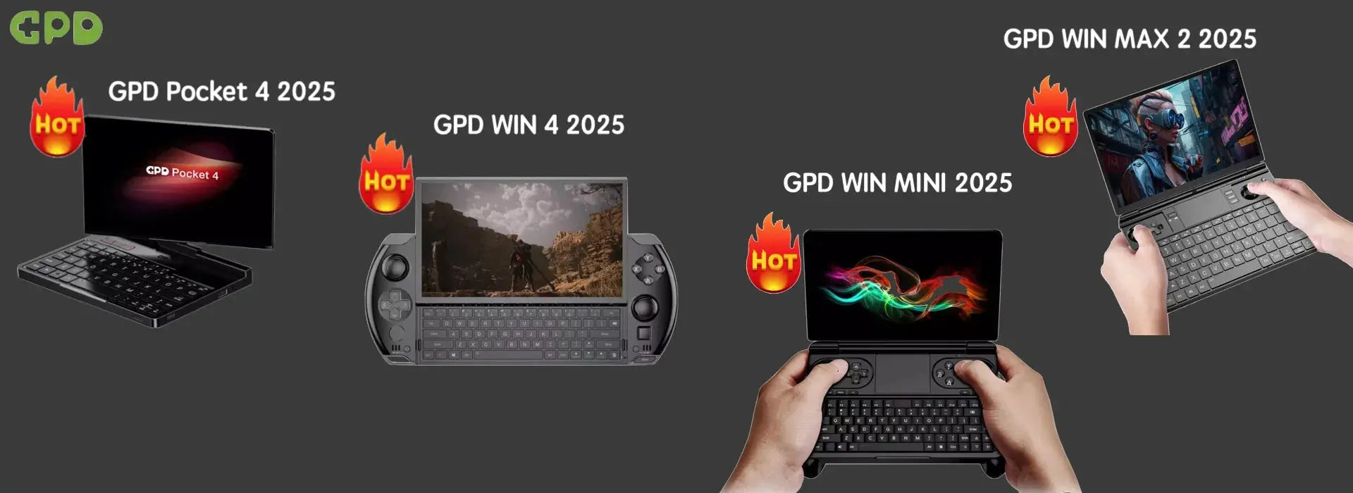 Ready Stock! 2025 GPD WIN4 Win 4 AI 9 HX 370 Handheld GamePad 6" for Black Myth Wukong Tablet Pocket Laptop Game Player Console Ai-TechWorld 