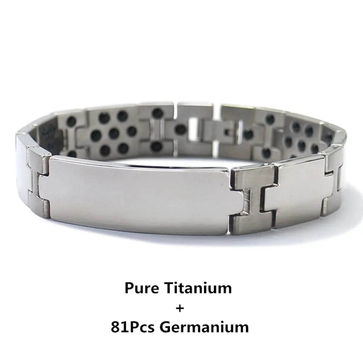 Pure Titanium Hematite Therapy Bracelet Tungsten Ceramic Blood Pressure Slimming Bracelet Weight Loss Bracelet Ai-TechWorld 