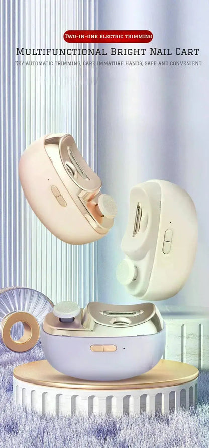 1 Pcs Electric Automatic Nail Clipper Manicure Nail Trimmer For Adult Ai-TechWorld 
