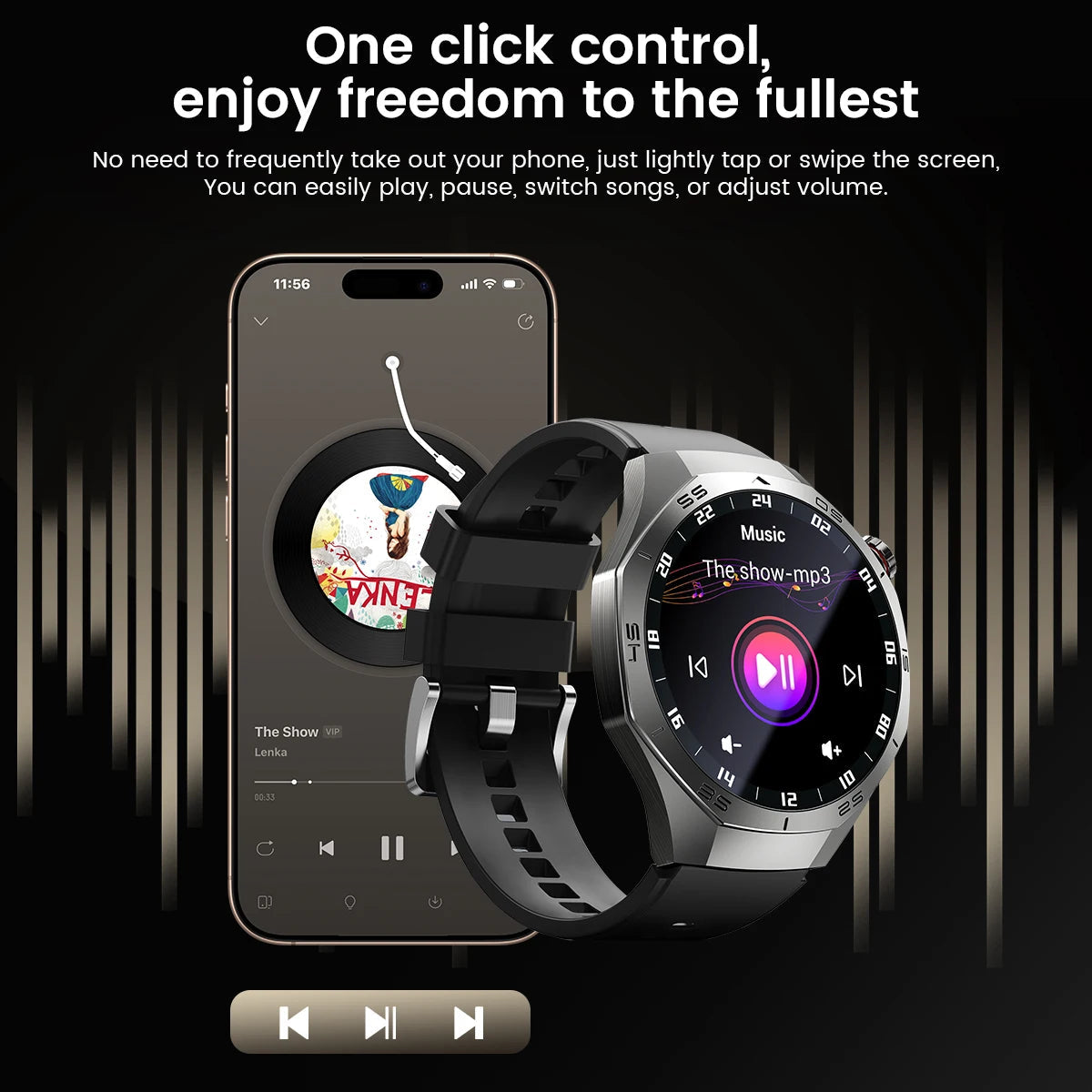 2025New For Android and ios Smart Watch Men AMOLED Screen GPS Motion trajectory Heart Rate Bluetooth Calls SmartWatch Waterproof Ai-TechWorld 
