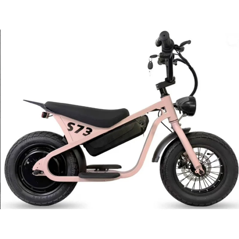 Children's electric pedal bicycle, 350W 36V brushless motor + 10.4ah energy-saving battery, trendy motorcycle for teenagers Ai-TechWorld 