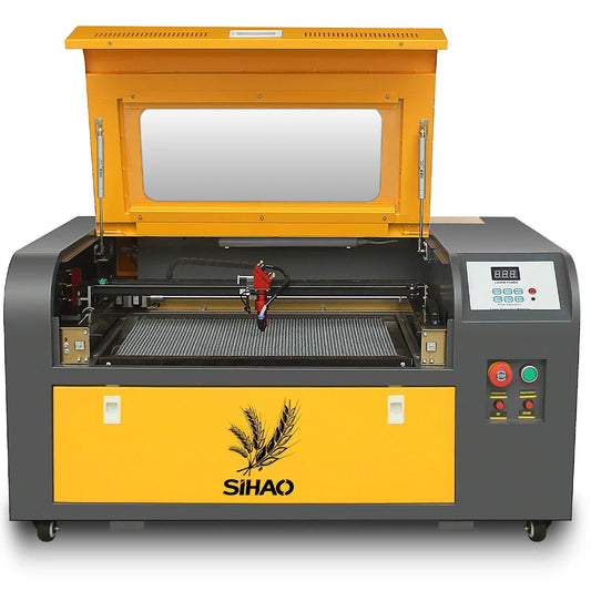 SIHAO 50W-100W CO₂ Laser Engraver with Large Work Area | Precision Cutting & Engraving for Wood, Acrylic, Glass, Leather Ai-TechWorld 