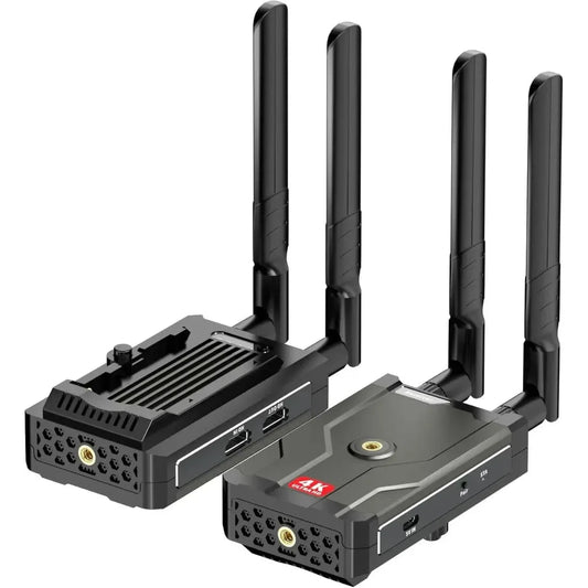 4K Wireless HDMI Transmitter and Receiver 150m HDMI Extender Kit  5G Wireless Audio Video DSLR Laptop YouTube To TV/Projector Ai-TechWorld   ai-techworld
