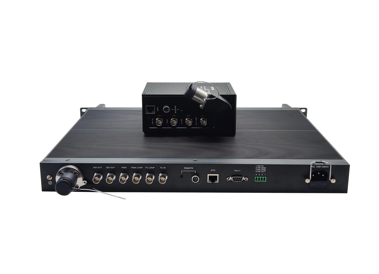 12G Fiber Optic SDI Transmission Remote Control System, with Optoelectronics Hybrid Transmit Signal and Power Supply, Outside Br Ai-TechWorld 