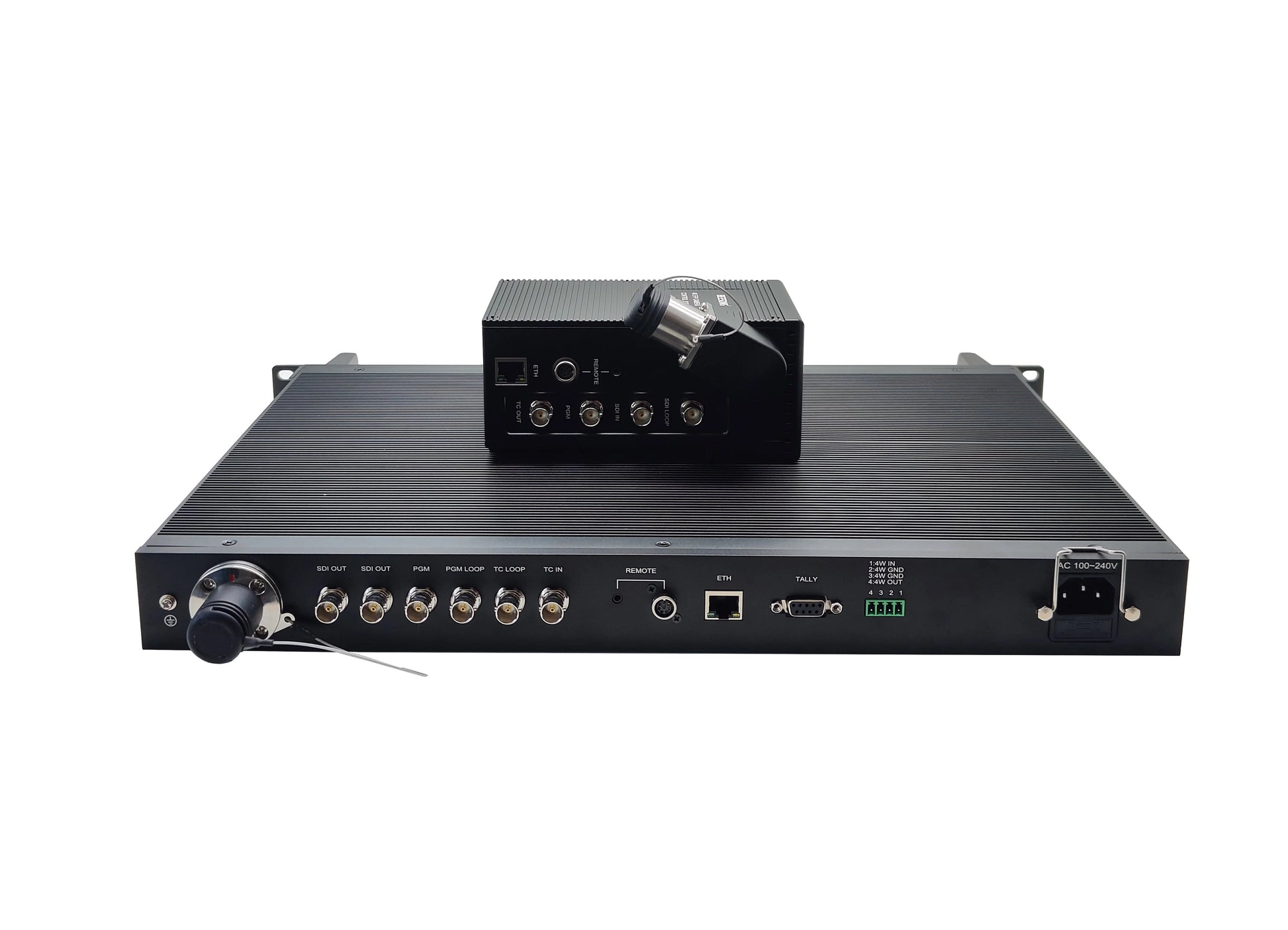 12G Fiber Optic SDI Transmission Remote Control System, with Optoelectronics Hybrid Transmit Signal and Power Supply, Outside Br Ai-TechWorld 