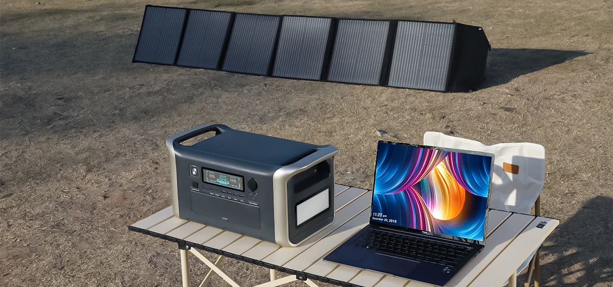 CTOLITY AP1000 Portable Power Station 1024Wh Lifepo4 Battery Solar Generator AC Outlets Pure Sinve Wave Energy Storage Supply Ai-TechWorld 