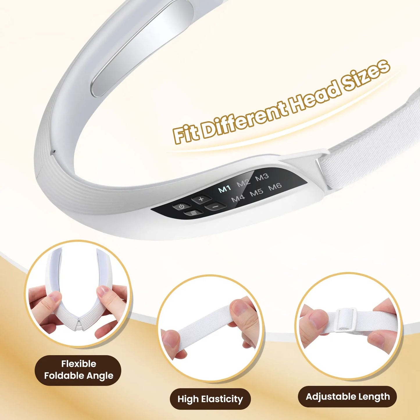 Electric V Face Lifting Beauty Device 6 Modes 8 Levels EMS Micro-current Firming Facial Massager Double Chin Removal Skin Care Ai-TechWorld 