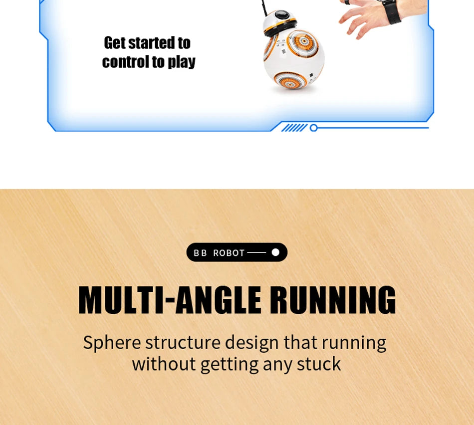 RC Robot 2.4G Radio Remote Control With Sound Watch Gesture Induction Sensor Intelligent Robot Car Model Kid Electronic Toy Gift Ai-TechWorld 