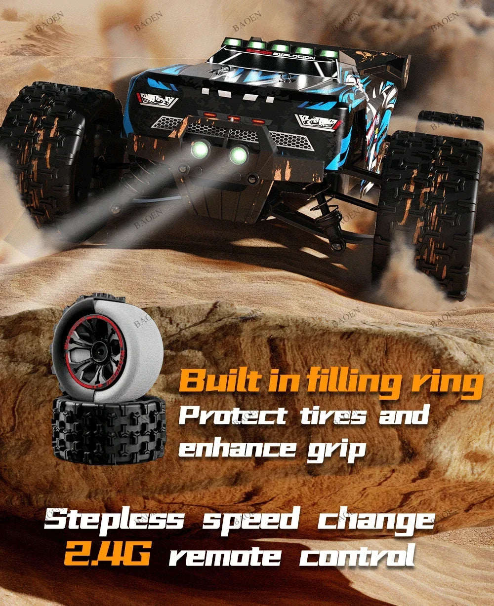 SCY9522PRO 85KM/H High Speed RC Car Brushless 4WD Off-Road Drift Remote Control Car 1:16 Professional Racing Cars SCY9522 50KM/H Ai-TechWorld 