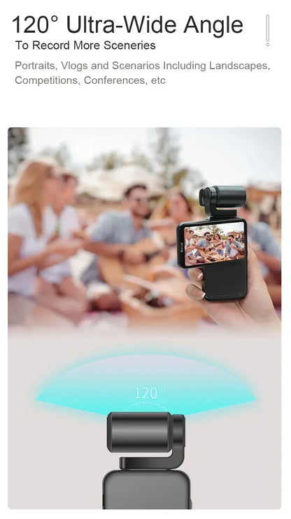 5K 30FPS 4K 60FPS Digital Video Camera, Sensor, 3.5" Touch Screen, Vlogging Ai-TechWorld 