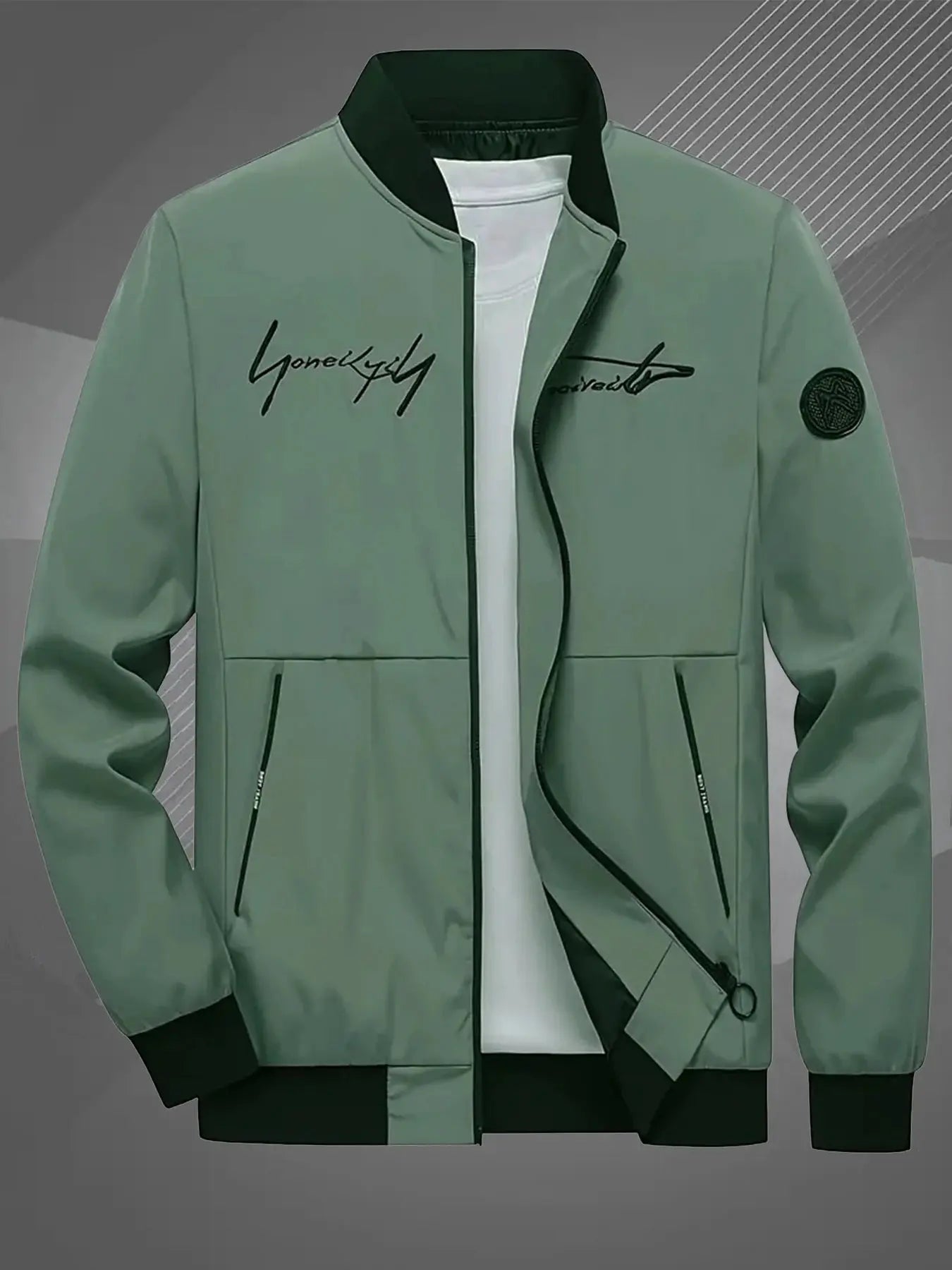 Trendy Men's Preppy Jackets Suitable for Seasonal Wear, Spring and Autumn Fashionable Men's Casual Jackets Ai-TechWorld 