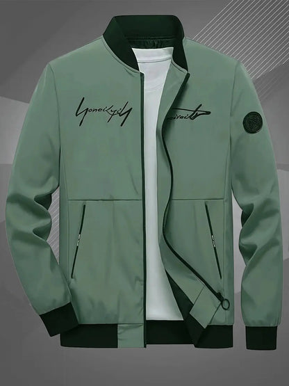 Trendy Men's Preppy Jackets Suitable for Seasonal Wear, Spring and Autumn Fashionable Men's Casual Jackets Ai-TechWorld 