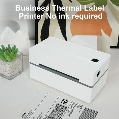 Thermal Label Printer Portable No Ink Required 300DPI 4x6 for Small Business WiFi Bluetooth USB High Speed Express Airway Bill Ai-TechWorld 