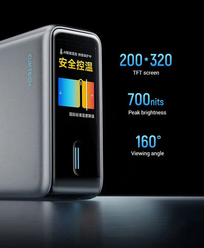 CUKTECH 10 GaN Super Charger Ultra 120W 100W MAX 4 Ports USB-C Charger For Xiaomi Samsung iPhone MacBook Laptop Ai-TechWorld 