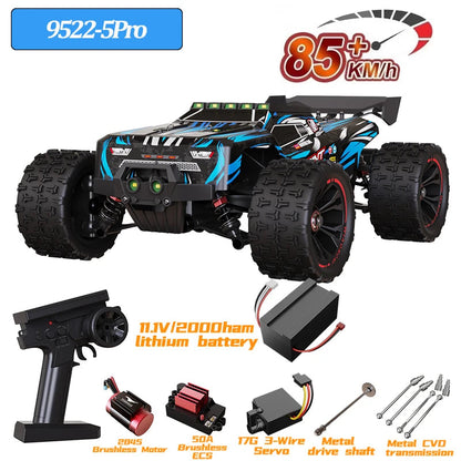 9522PRO 85KM/H High-speed RC Car Brushless Four-wheel Drive Off-road Drift 1:16 Professional Racing Car 9522 50KM/H Boy's Toy Ai-TechWorld 