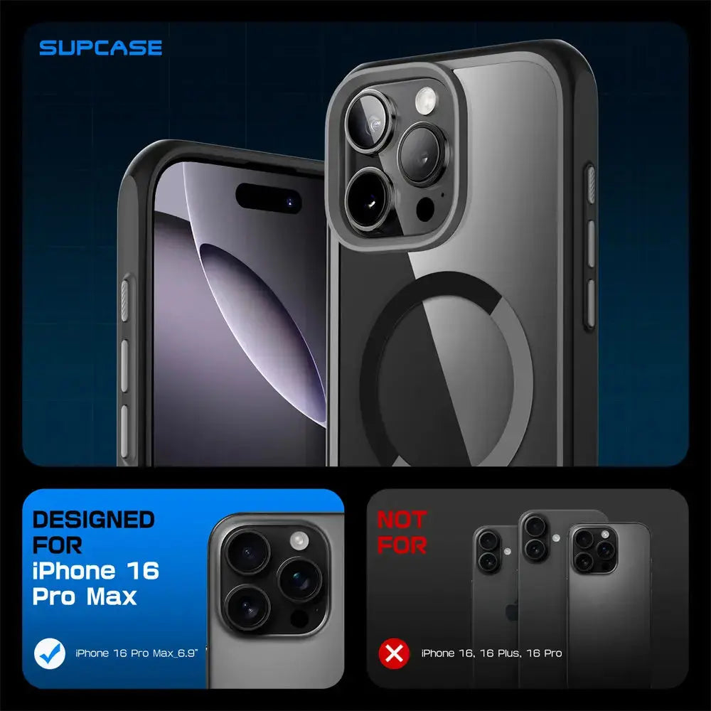 SUPCASE For iPhone 16 Pro Max Case with Camera Control Capture Button UB Mag Slim Shockproof Magnetic MagSafe Phone Case Cover Ai-TechWorld 
