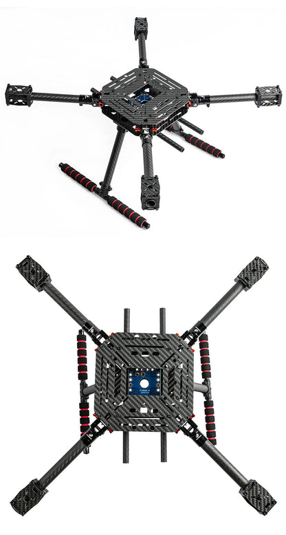 LX450 450mm full Carbon fiber Quadcopter Frame Umbrella shaped folding FPV Quad with Carbon Fiber Landing Skid F450 drone frame Ai-TechWorld 