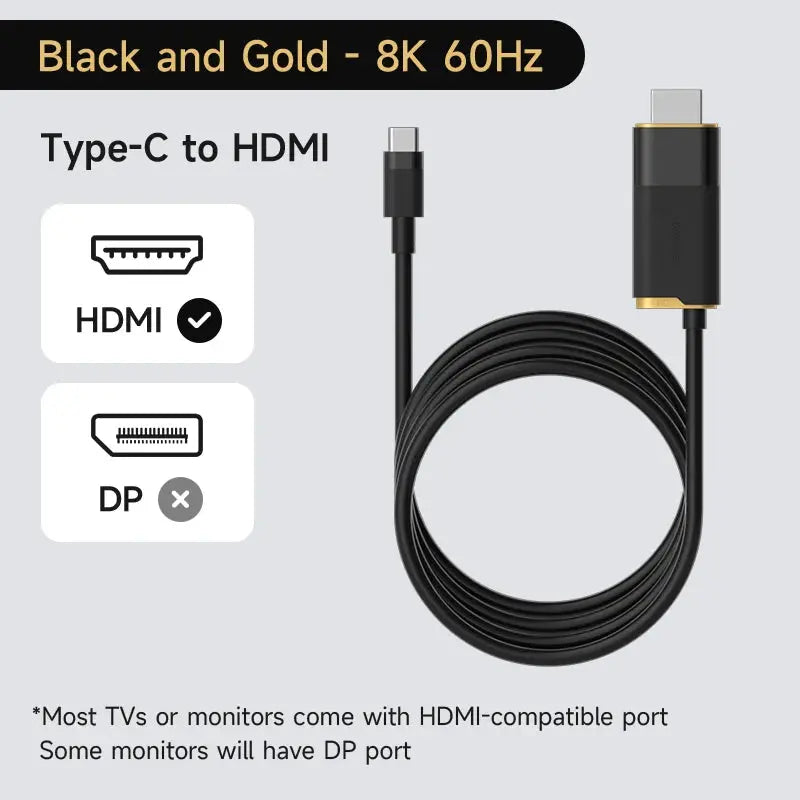 Hagibis Switch Dock for Nintendo Switch/OLED/Switch2 USB C to HDMI Cable Adapter 8K@60Hz HDR 100W PD for Laptop SteamDeck ROG Ai-TechWorld 