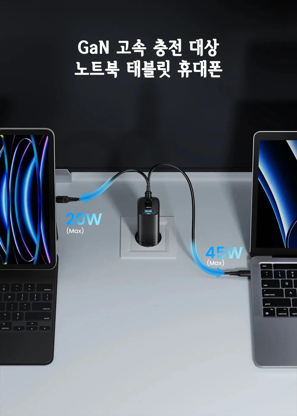 ASOMETECH GaN USB Type C Charger 65W 45W PPS PD QC4.0 Quick Charger For Macbook Laptop IPAD Tablet iPhone 16 Samsung S23 Ultra Ai-TechWorld 