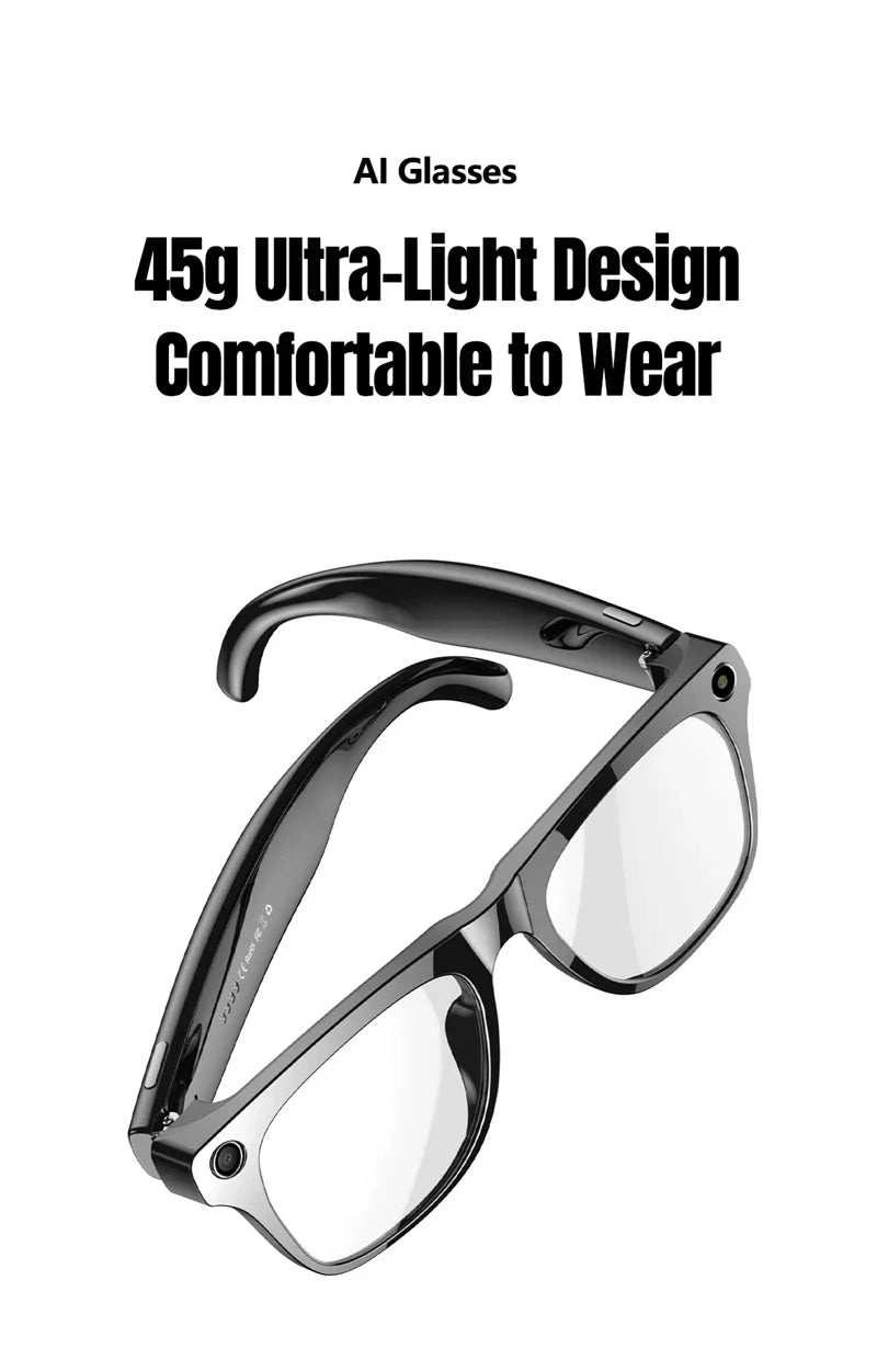 XIAOMI 6K HD AI Smart Glasses Photochromic Multifunction Bluetooth Calling Voice Assistant Music Player Translate Camera 2026 Ai-TechWorld 