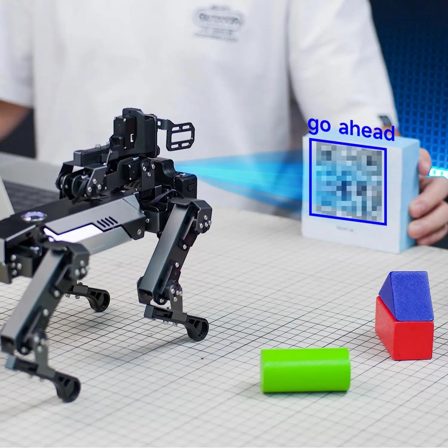 Yahboom DOGZILLA-Lite Quadruped Bionic Robot Dog AI Vision Large Model Intelligent Programming Electronic Kit for Raspberry Pi Ai-TechWorld 