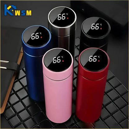 500ML Temperature Display Thermos Cup Stainless Steel Divided Thermos Bottle Outdoor Vacuum Insulated Cup Father's Day Gift Ai-TechWorld 