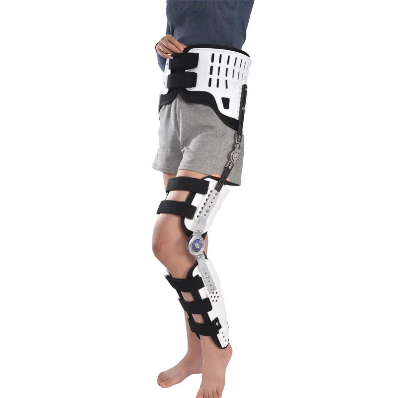 Adult Adjustable Hip, Crotch, Waist, Knee, Ankle and Foot Joint Fixation Brace, High and Low Paraplegic Walking Brace Ai-TechWorld 