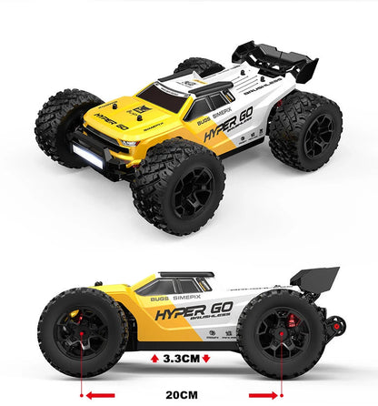HYPER GO MJX 14207 14208 1/14 RC Car 41-53km/h Brushless 2.4G Remote Control 4WD Off-road High Speed RC Car Truck Hobby Toy Ai-TechWorld 
