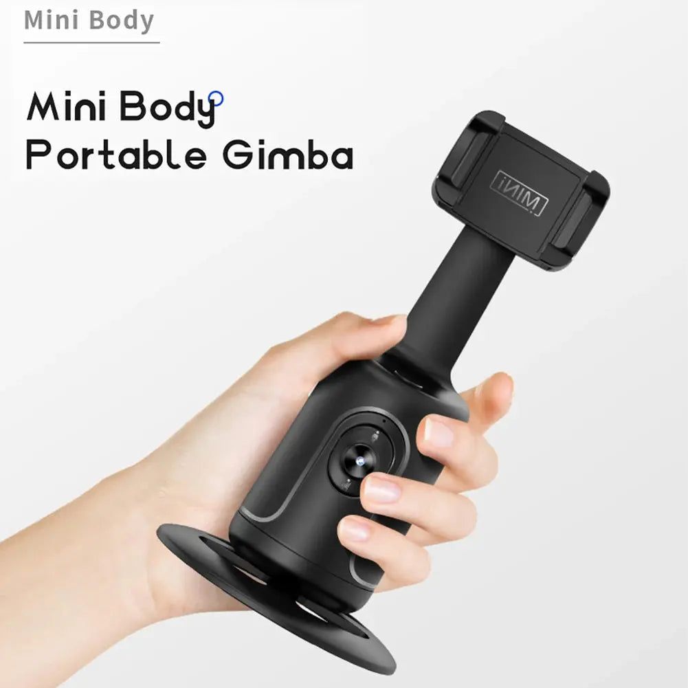 360-degree Follow-up Gimbal Stabilizer Smart Ai Face Recognition Mobile Phone Selfie Stick Tracking Gimbal Ai-TechWorld 