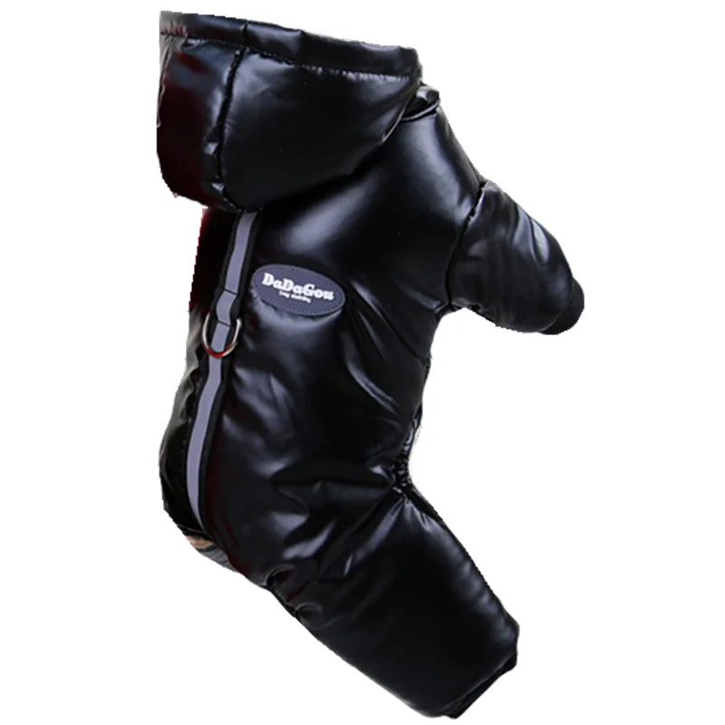 Thicken Warm Dog Jumpsuit Winter Pet Dogs Clothes for Chihuahua Coat Waterproof Hoodie Puppy Overalls Poodle Jacket Pet Apparel Ai-TechWorld 