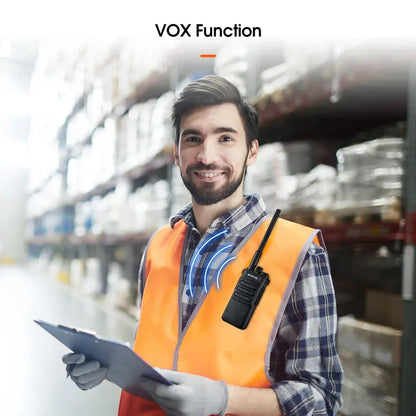 Retevis RT86 10W Walkie Talkie Professional Two Way Radio Long Range Walkie Talkie UHF Communication radio for Outdoor Business Ai-TechWorld 