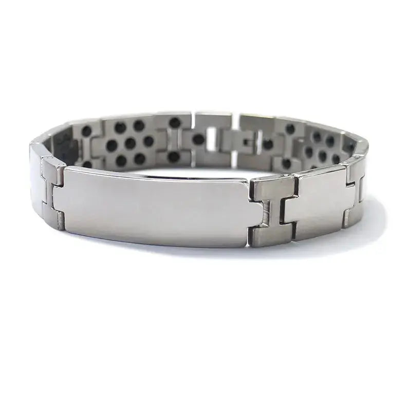 Pure Titanium Hematite Therapy Bracelet Tungsten Ceramic Blood Pressure Slimming Bracelet Weight Loss Bracelet Ai-TechWorld 